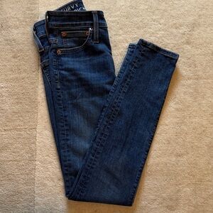 J. Crew Curvy Toothpick Jeans. Dryden wash. Excellent condition. Size 24.